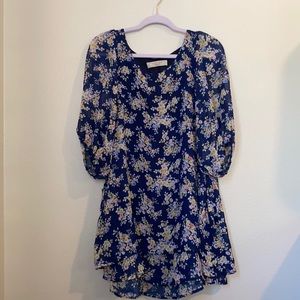 Blue floral Lucy Love dress